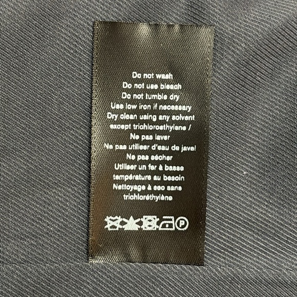 rag & bone Nancie Wool Blazer in Navy Check Size 4 - Picture 15 of 16